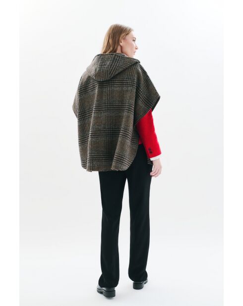 Poncho Harca taupe