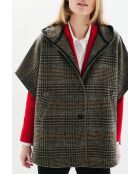 Poncho Harca taupe