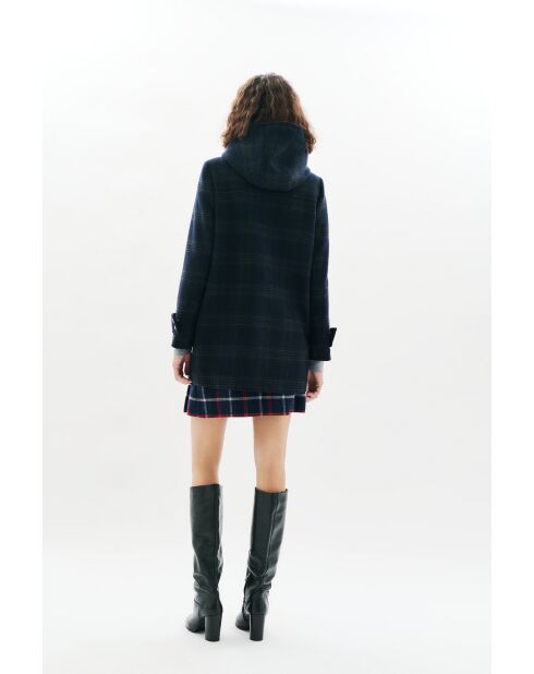 Manteau en laine Guimotin bleu marine
