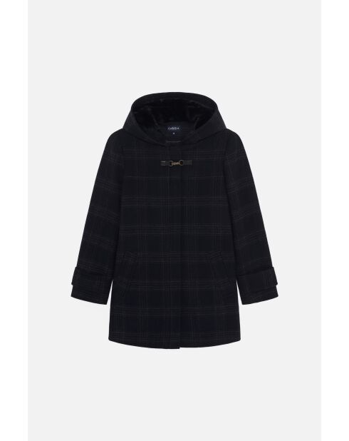 Manteau en laine Guimotin bleu marine
