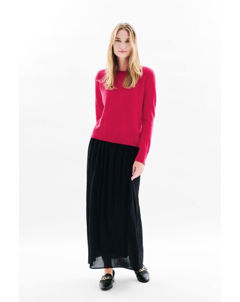 Pull Zoan rose framboise