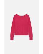 Pull Zoan rose framboise