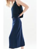 Marineblauer Rock Johna