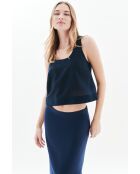 Marineblauer Rock Johna