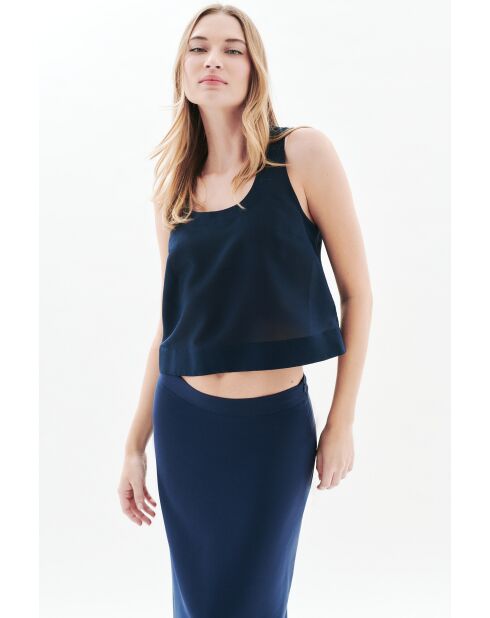 Marineblauer Rock Johna