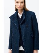 Manteau Ali bleu marine