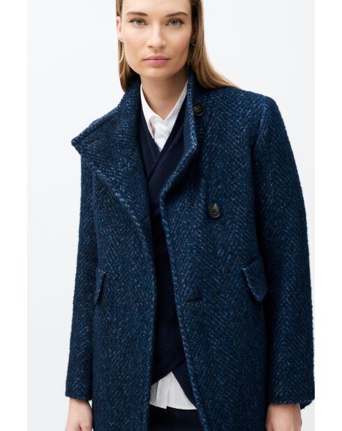Manteau Ali bleu marine