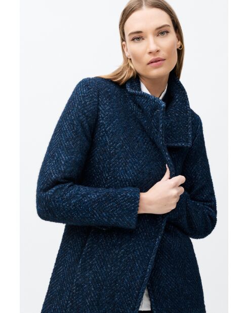 Manteau Ali bleu marine
