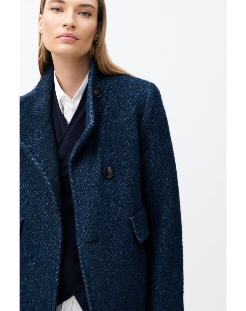 Manteau Ali bleu marine