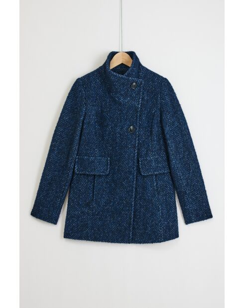 Manteau Ali bleu marine