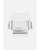 Elfenbeinfarbenes T-Shirt Olympia