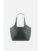 Sac Sacha en cuir vert kaki