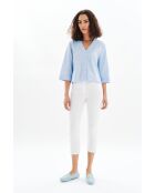 Chemise en coton Calisa bleu ciel