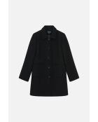 Cappotto Geraldine in lana nero