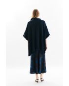 Poncho Herios bleu marine
