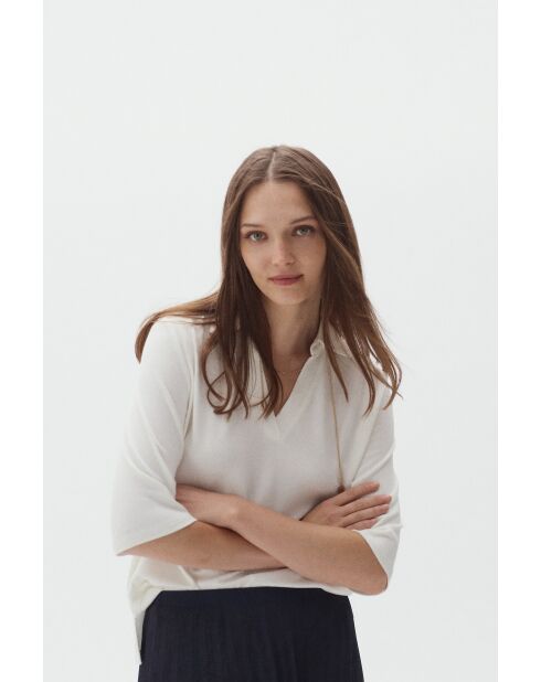 T-Shirt Elisa ivoire