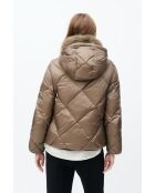 Manteau Gavony taupe