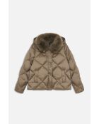 Manteau Gavony taupe