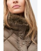 Manteau Gavony taupe