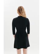 Abito Margaux in lana nero