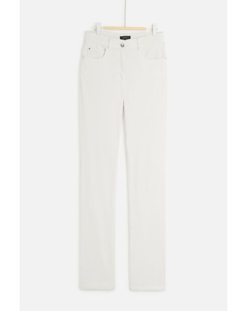 Pantalon en coton Chicago ivoire