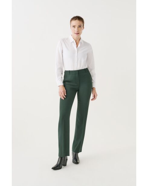 Donkergroene broek Clement