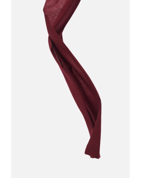 Echarpe Mabel bordeaux