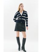 Gilet en laine Mahe bleu marine