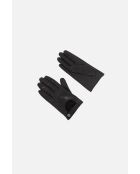 Gants Gilda noire cuir de mouton 100%