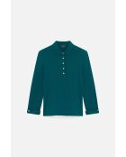 T-Shirt Nina bleu canard