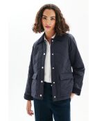 Marineblauer Gombo-Parka