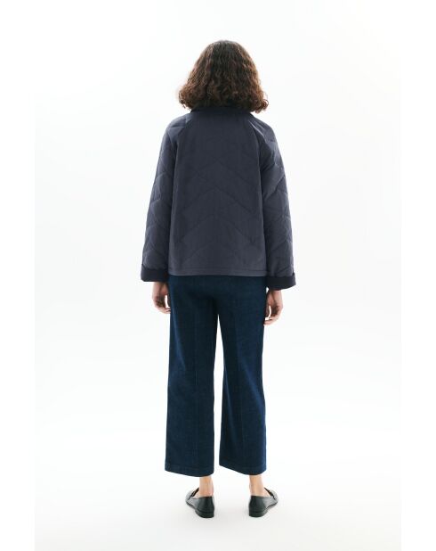 Marineblauer Gombo-Parka