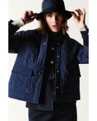 Marineblauer Gombo-Parka