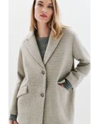 Cappotto in lana Brillant grigio scuro