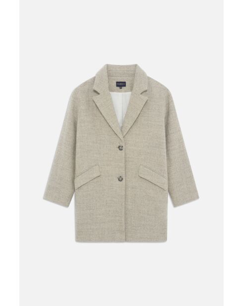 Cappotto in lana Brillant grigio scuro