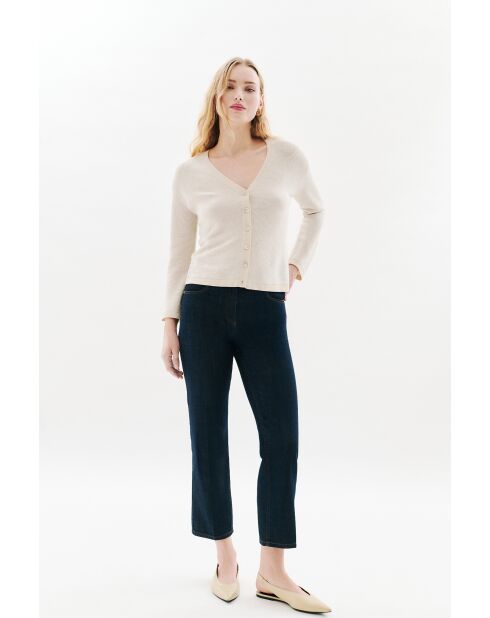 Gilet en coton Leonard ecru