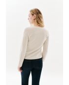 Gilet en coton Leonard ecru