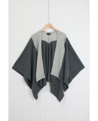 Poncho Charles gris foncé