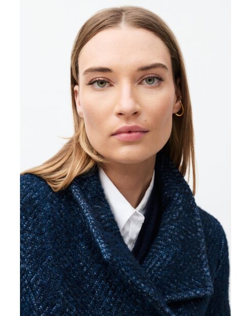 Manteau Ali bleu marine