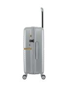 Valise Moyen Séjour Celia M argentée - 66x42,5x25,5 cm