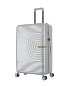 Valise Long Séjour Celia L argentée - 76x49x29,5 cm