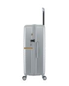 Valise Long Séjour Celia L argentée - 76x49x29,5 cm
