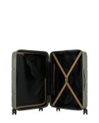 Set van 2 Lynda khaki weekend- en hutkoffers