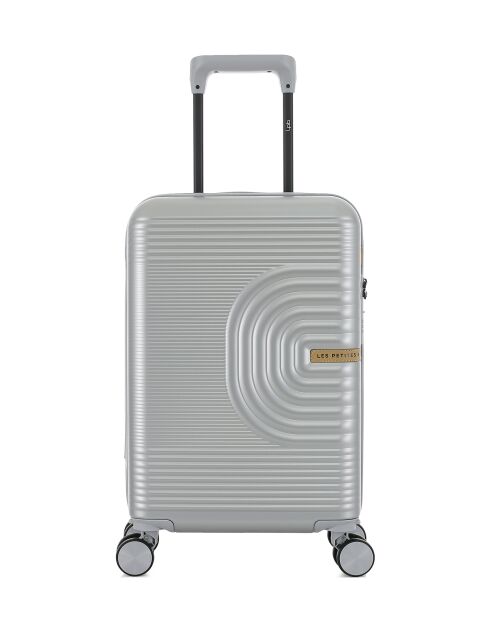 Valise Cabine Celia XS argentée - 55x35x19 cm