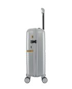Valise Cabine Celia XS argentée - 55x35x19 cm