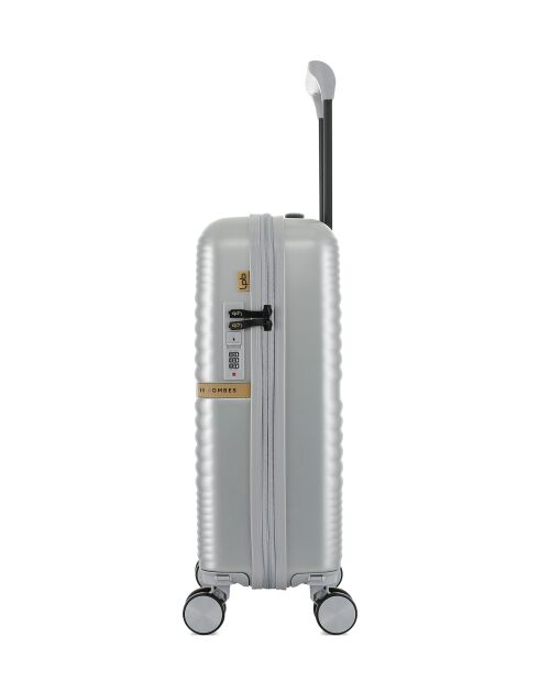 Valise Cabine Celia XS argentée - 55x35x19 cm