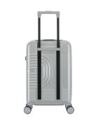 Valise Cabine Celia XS argentée - 55x35x19 cm
