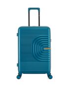 Valise Moyen Séjour Celia M bleu paon - 66x42,5x25,5 cm