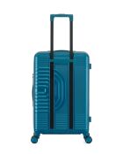 Valise Moyen Séjour Celia M bleu paon - 66x42,5x25,5 cm