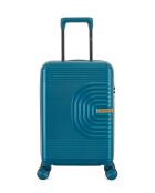Valise Cabine Celia XS bleu paon - 55x35x19 cm